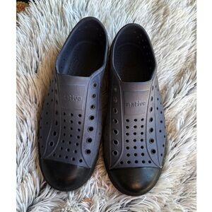 Native Jefferson Navy‎ Blue Slip on Shoes Kids